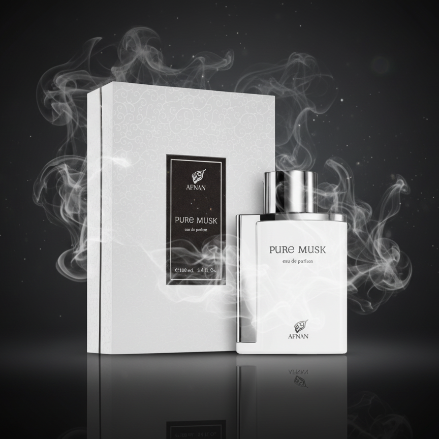 Afnan Pure Musk Parfum Luxe Dubaï Unisexe