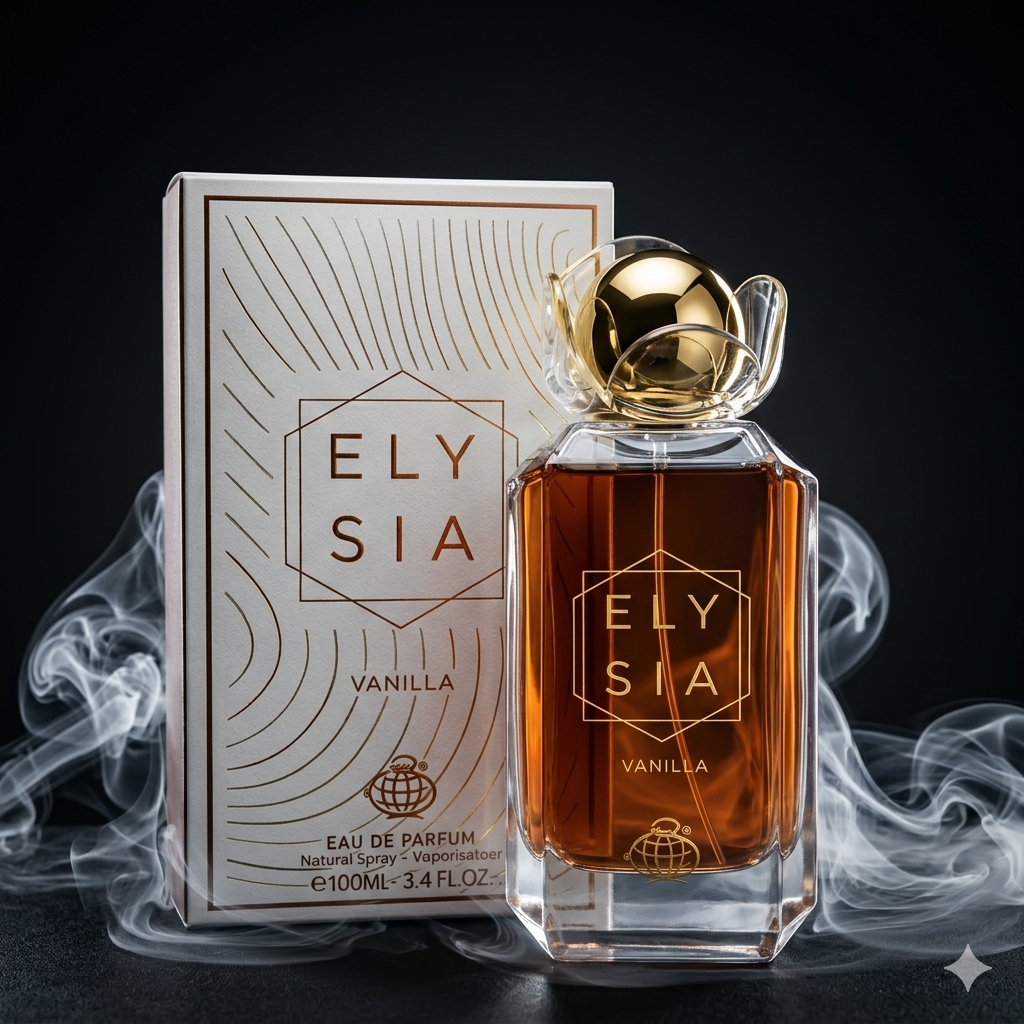 Elysia Vanilla Fragrance World - Parfum Unisexe Luxe Dubaï