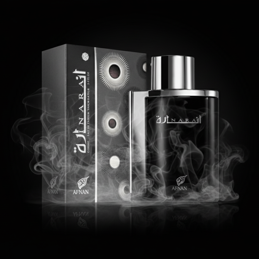 Inara Black Afnan Unisexe - Parfum Luxe Dubaï Boisé Musqué Abordable