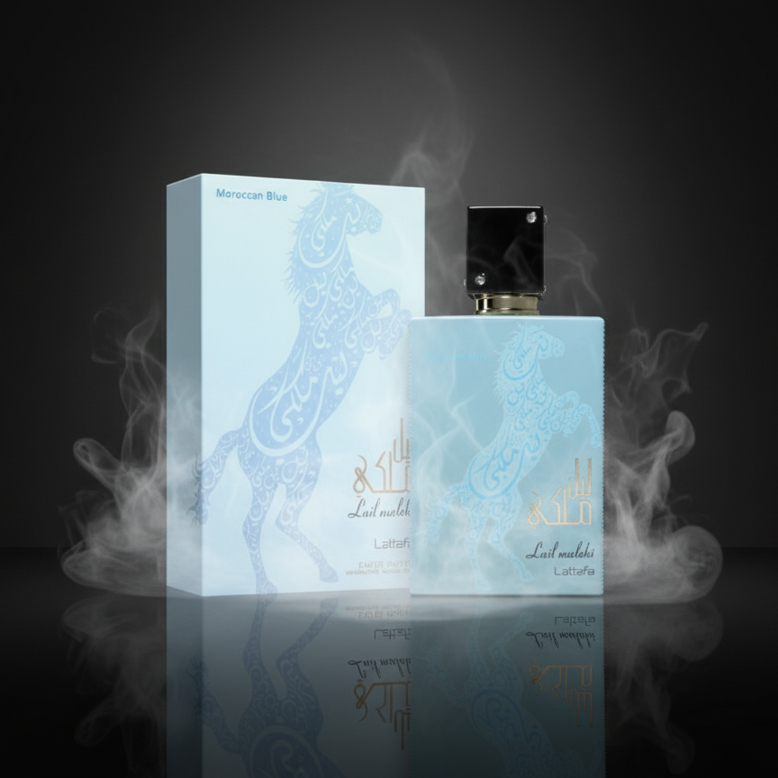 Lail Maleki Moroccan Blue Lattafa Luxe Dubaï Unisexe