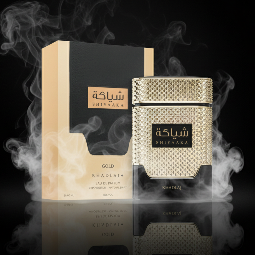 Shiyaaka Gold Khadlaj Perfumes Femme Luxe Dubaï