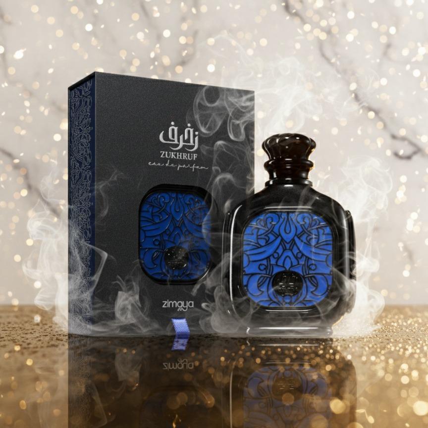 Zukhruf Black Zimaya Parfum Homme Luxe Dubaï