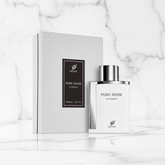 Afnan Pure Musk Parfum Luxe Dubaï Unisexe
