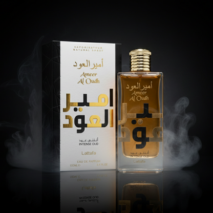 Ameer Al Oudh Intense Oud Lattafa Unisexe - Luxe Dubaï Abordable