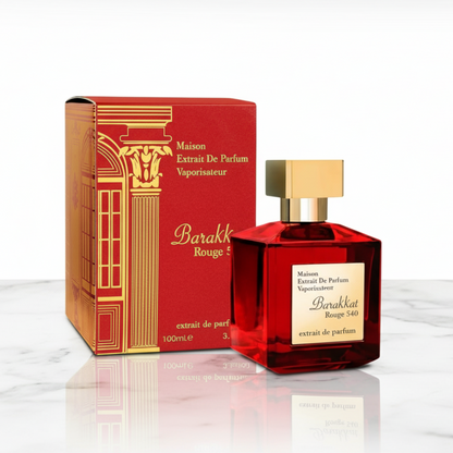 Barakkat Rouge 540 Extrait Fragrance World Luxe Dubaï