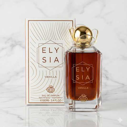 Elysia Vanilla Fragrance World - Parfum Unisexe Luxe Dubaï