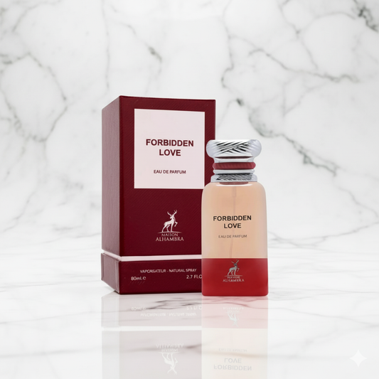 Forbidden Love Maison Alhambra Parfum Luxe Dubaï Unisexe