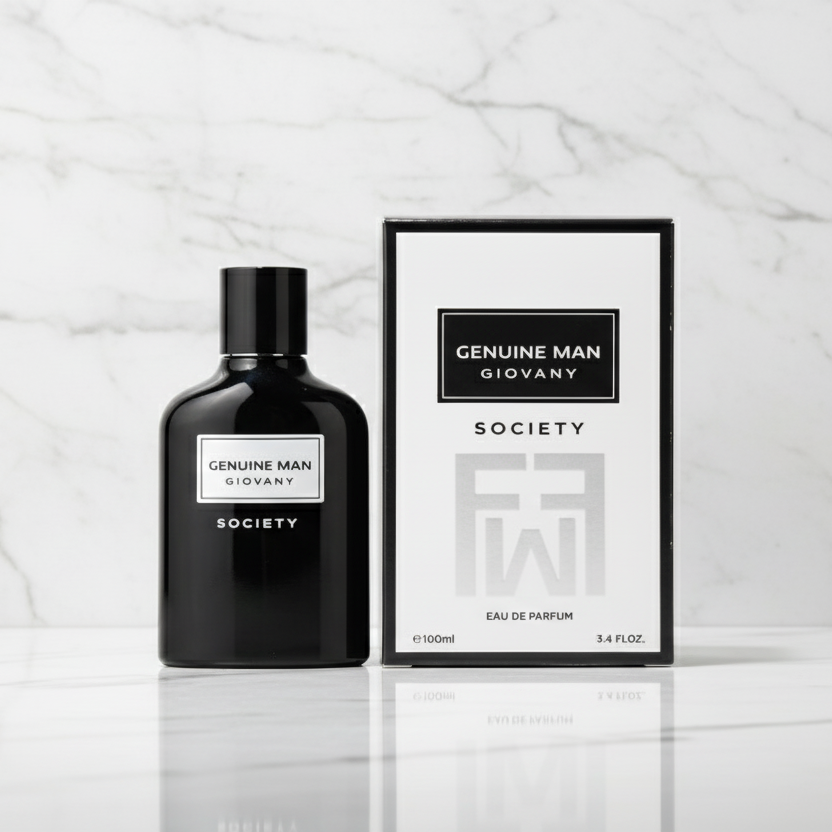 Genuine Man Giovany Society Fragrance World Luxe Dubaï