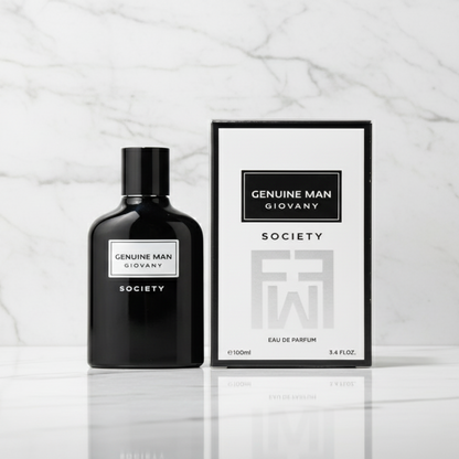 Genuine Man Giovany Society Fragrance World Luxe Dubaï