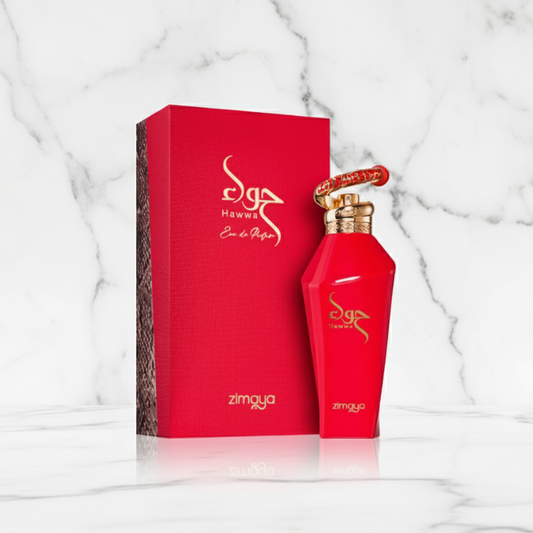 Zimaya Hawwa Red Femme - Parfum Fruité Joyeux Luxe Dubaï Abordable
