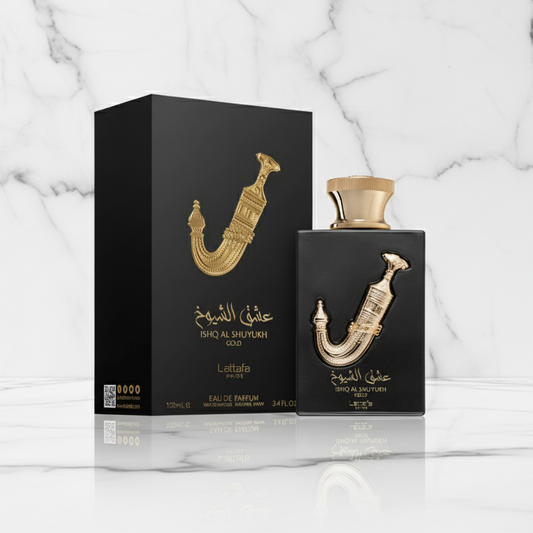 Ishq Al Shuyukh Gold Lattafa Perfumes Luxe Dubaï Unisexe