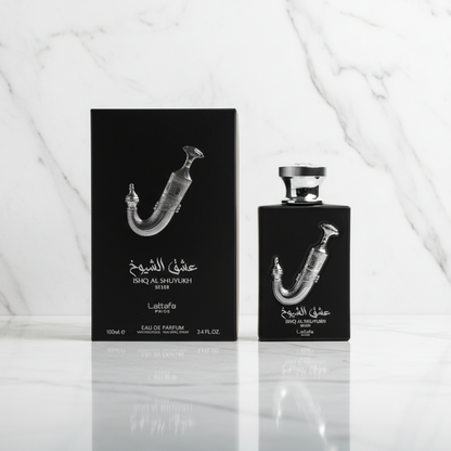 Ishq Al Shuyukh Silver Lattafa Perfumes Luxe Dubaï Unisexe