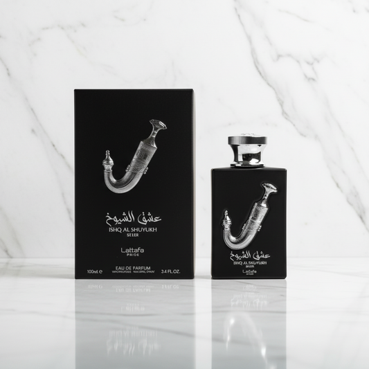 Ishq Al Shuyukh Silver Lattafa Perfumes Luxe Dubaï Unisexe