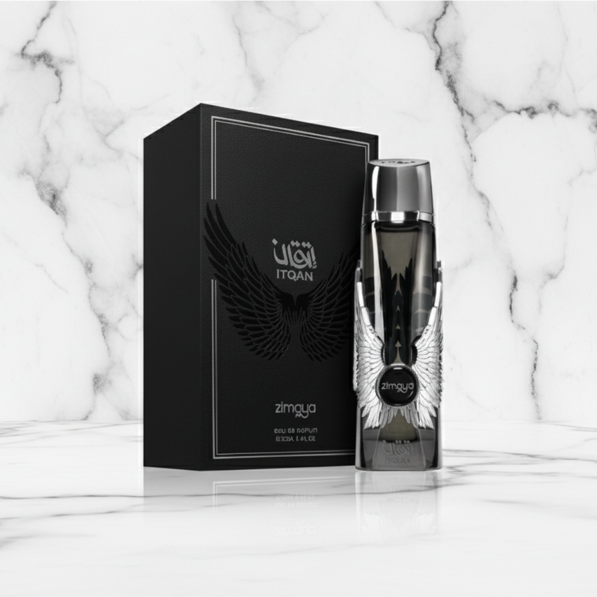 Itqan Noir Zimaya Parfum Luxe Dubaï Unisexe