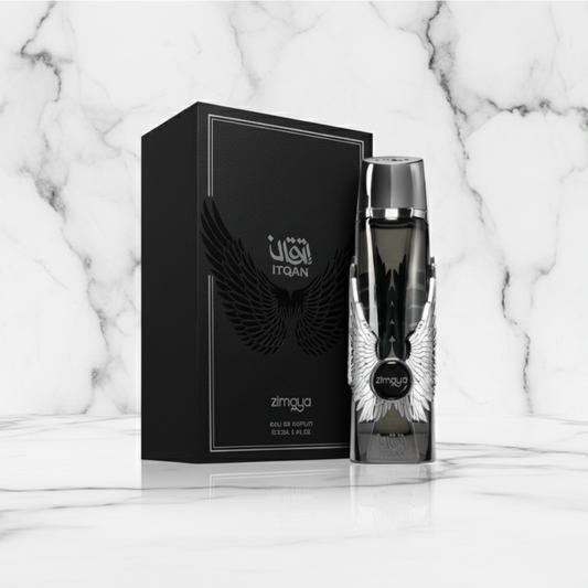 Itqan Noir Zimaya Parfum Luxe Dubaï Unisexe