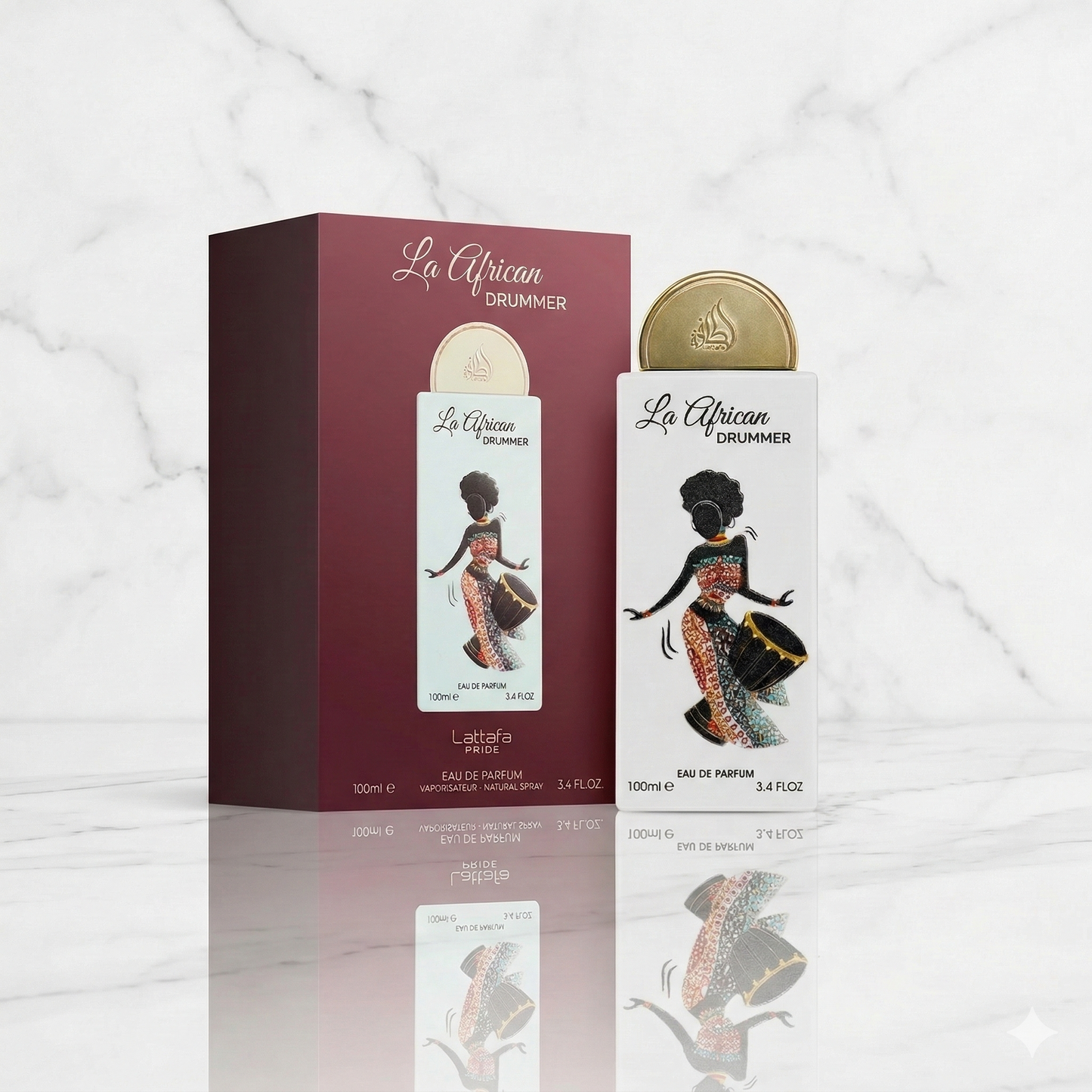 La African Drummer Lattafa - Luxe Dubaï Unisexe