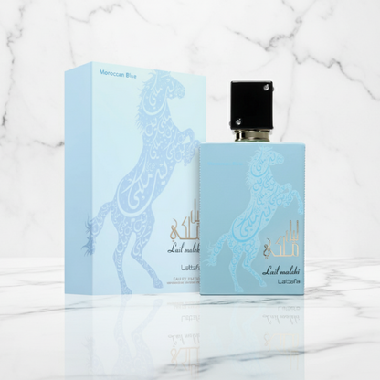 Lail Maleki Moroccan Blue Lattafa Luxe Dubaï Unisexe