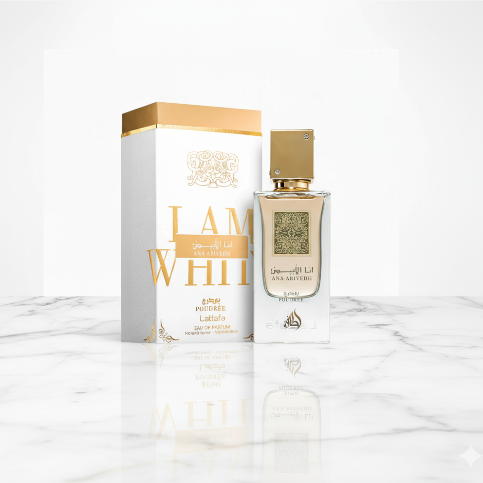 Lattafa Ana Abiyedh Poudrée Parfum Luxe Dubaï Unisexe