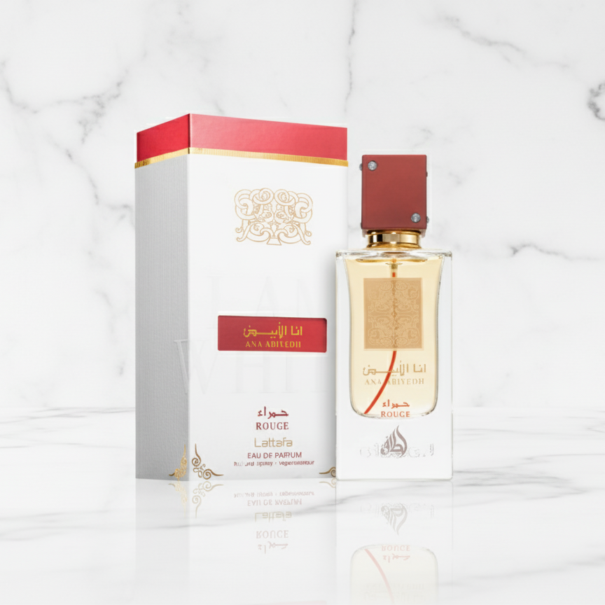 Lattafa Ana Abiyedh Rouge Parfum Luxe Dubaï Unisexe