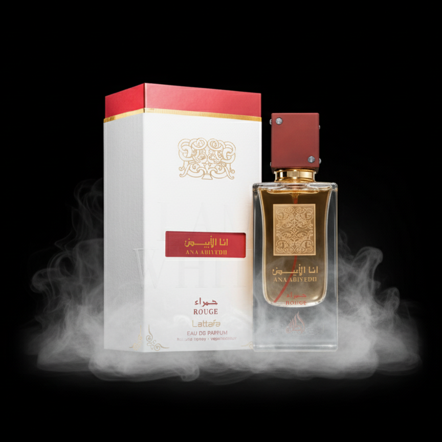 Lattafa Ana Abiyedh Rouge Parfum Luxe Dubaï Unisexe