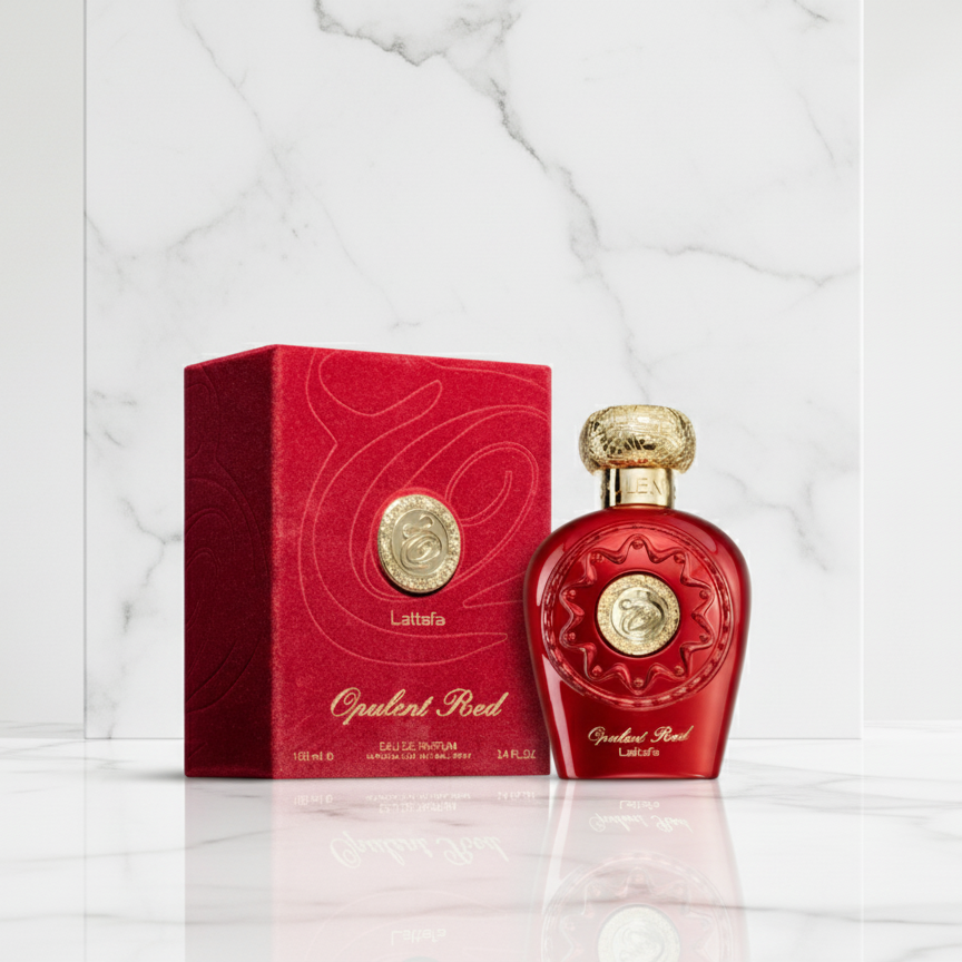 Lattafa Opulent Red Parfum Luxe Dubaï Unisexe