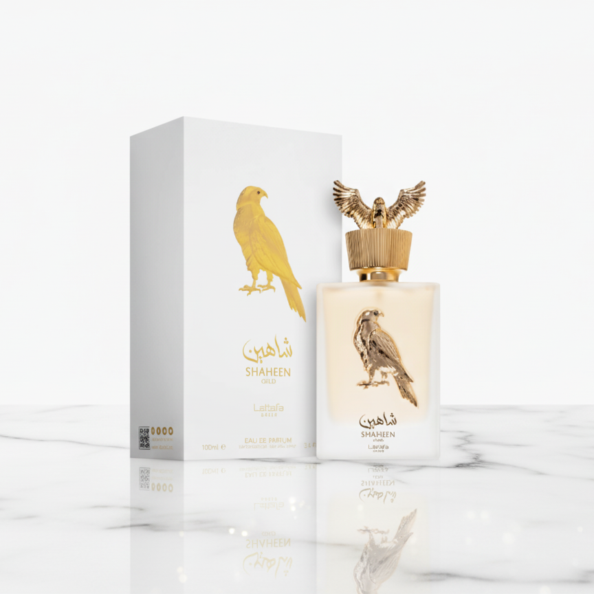 Lattafa Pride Shaheen Gold Parfum Luxe Dubaï Unisexe