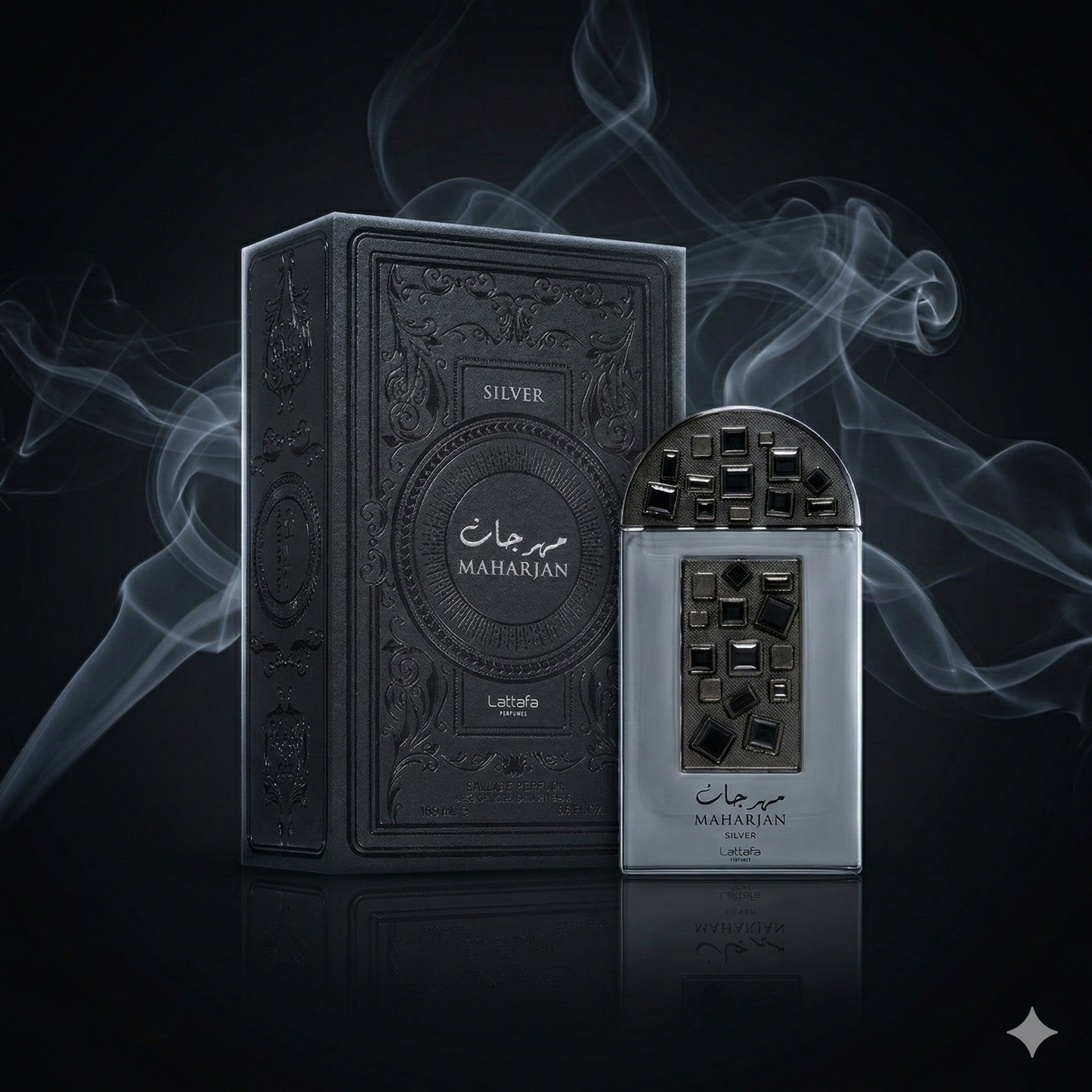 Maharjan Silver Lattafa - Luxe Dubaï Unisexe
