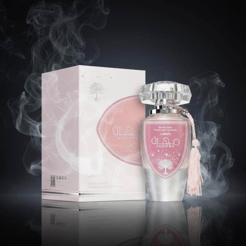 Mohra Silky Rose Lattafa Parfum Femme Luxe Dubaï