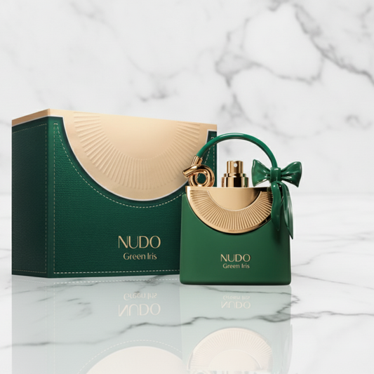 Nudo Green Iris Fragrance World Parfum Femme Luxe Dubaï