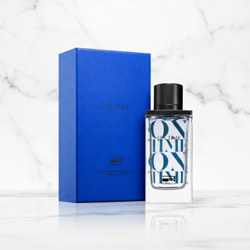On Time Blue Rue Broca Parfum Homme Luxe Dubaï