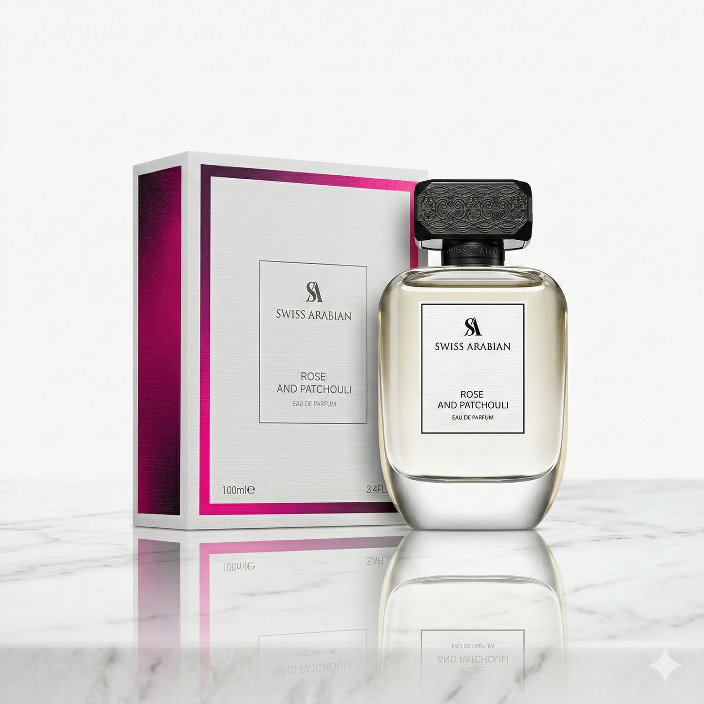 Rose and Patchouli Swiss Arabian - Luxe Dubaï Femme