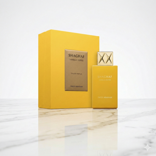 Shaghaf Vanilla Toffee Swiss Arabian - Luxe Dubaï Unisexe
