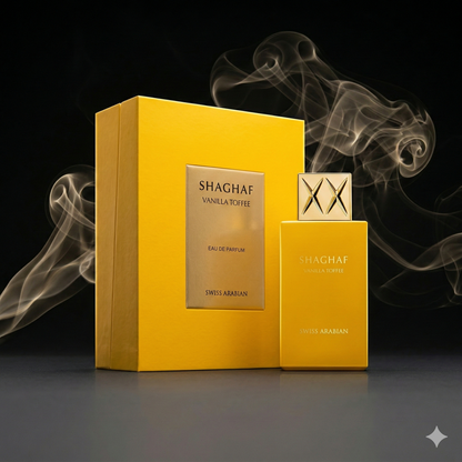 Shaghaf Vanilla Toffee Swiss Arabian - Luxe Dubaï Unisexe