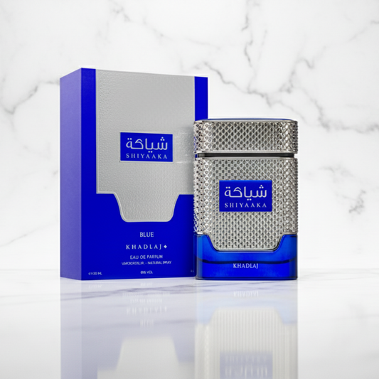 Shiyaaka Blue Khadlaj Perfumes Homme Luxe Dubaï