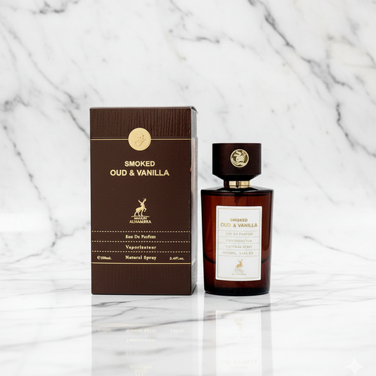 Smoked Oud & Vanilla Maison Alhambra Luxe Dubaï Unisexe