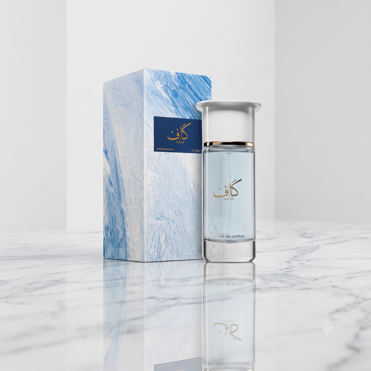Flacon du parfum Kaaf par Ahmed Al Maghribi, parfumerie orientale de luxe chez NEWREINE Lyon.